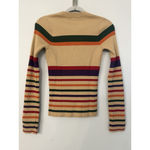 Show Me Your Mumu Slopes Designer Sweater in Apres Ski Stripe Medium NWT $118 Photo 6