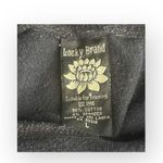 Lucky Brand Vintage Y2K: Lucky 𑁍 1000 Petal Lotus Flower Embroidery Crop Sweatpants 𑁍 Navy L Photo 5