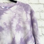 JoyLab NWT Purple Zipper Tie Dye Sweatshirt Sz Xs Photo 1