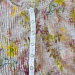 Free People  We The Free Women's Angelina Floral Print Crop Top Large Photo 6