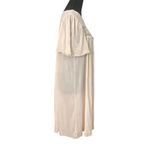 Vintage Pink Lace Nightgown Romantic Peignoir Sz Large Style Coquette Soft Girl Photo 4