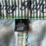 Tommy Hilfiger  Distress W/Patches behind 5 pocket Jean Shorts Size 12 SUPER CUTE Photo 5