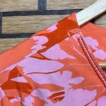 Soft Surroundings  Pink And Orange Floral Tunic Top Size 2X Photo 4