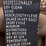 Carmen Marc Valvo Beaded Accents Knee-Length Skirt Size 4 100% Silk Olive Green Photo 6