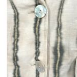 Luxury Designer Badoo | 8 / M | European Linen Lightweight Blazer White Size M Photo 2