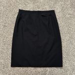 Talbots  black wool/silk blend pencil skirt size 8 NWT Photo 1