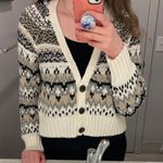 American Eagle Outfitters Boxy Cropped Button-up Cardigan Photo 0