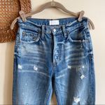The Room Boyish Tommy High Rise Straight Jeans in Service Photo 5