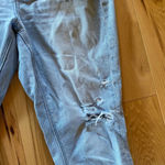 American Eagle Womens  Light Ripped Jeans Photo 5