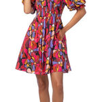 CROSBY by Mollie Burch CROSBY Lizzy Dress -‎ Daisy Disco size small Photo 0