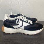 Steve Madden Kendrick Sneakers 10M Black White Retro Chunky Gum Sole Photo 2