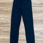 GOLDSIGN Virtual Mid Rise Skinny Ankle Jeans in Black Size 26 Inseam 26" Photo 1