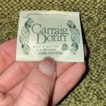 Carraig Donn Aran Knit Cotton Sweater Olive Green Cable Knit Size L Size L Photo 2