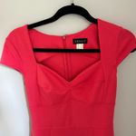 Venus EUC Coral Midi Trumpet Dress - Size 6 Photo 1