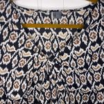 Sparkle & Fade Anthropologie Abstract crop Blouse Photo 2