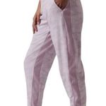 Athleta  Brooklyn Lined Camo Joggers Women’s Size 0 Pull-On Pockets Winter Cozy Photo 0