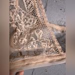 Free People Care FP Reya Lace Bralette in Cream. Size Large Photo 5