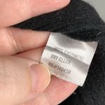 Hayden 100% cashmere back zip long sleeve sweater black size XS Photo 4