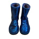 UGG  Royal Blue Sequin Sparkle Boots Photo 4