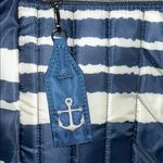 Lug Blue and White Quilted Crossbody/Tote Bag Photo 2