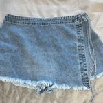 REWASH  asymmetrical women’s denim skort  Photo 0