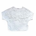 ZARA  Floral Eyelet White Top S Photo 8