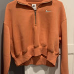 Nike  Cropped Quarter-Zip Sweatshirt Photo 0