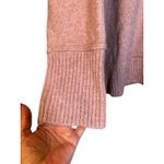 Cynthia Rowley Pink Wool Blend V-Neck Long Sleeve Stylish Sweater Women Sz 1X Photo 4