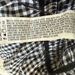 Forever 21 Black and White Smocked Peplum Tank Top Photo 6