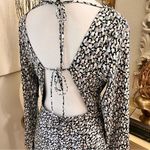 ASTR  the Label NWT Long Sleeve Cowl Neck‎ Mini Dress Open Back Size Medium Photo 7