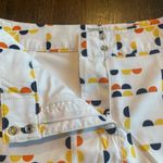Slazenger  White Skort Gum Drop Pattern Blue Orange Yellow - size 2 Photo 2
