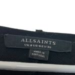 ALLSAINTS Jamie Long Sleeve Bodysuit Black Top Stretch Minimalist Womens Size 4 Photo 9