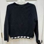 Nike Rare AV15 CREW Sweatshirt Womens Large Black Pullover Logo 853945010 *read* Photo 4