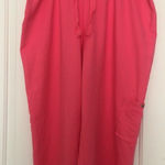 Just My Size  Women's French Terry Capri Pants Pink Size 1X Photo 0