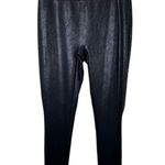 Spanx Assets Red Hot Label Structured Shine Faux Leather Leggings Size 1X Black Photo 1