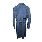 Anthropologie Unpublished Denim Sukie Denim Duster Coat Size Small Photo 6