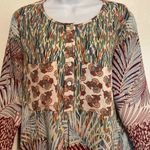 Anthropologie Fig & Flower Mixed Print Tunic Dress Photo 1