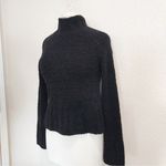 Cooperative Co-operative Black Mock Turtleneck Sweater Size Medium Photo 9