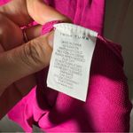 Trina Turk NWOT •  • Bookish Collared Minidress • Pink • 3/4 Sleeve • 100% Rayon Photo 10