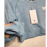 NEW Womens Best Move Seamless Cropped Top Long Sleeve Blue XL Photo 1