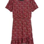 Banana Republic BNWT floral flounce hem tshirt dress size S Photo 0