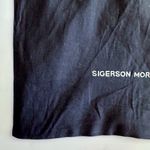 Sigerson Morrison Designer Black Cotton Fabric Drawstring Dustbag Photo 7