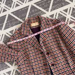 Pendleton Vintage 1970’s houndstooth 2 piece suit set blazer & pants americana Photo 2