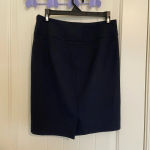 The Limited NWOT |  Collection women’s dark navy blue pencil skirt‎ — size 0 Photo 2