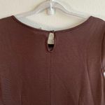 Lilly Pulitzer Dress Brown Cap Sleeves Sheath Dress Sz 12 EUC Career Wear Photo 8
