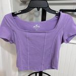 Hollister Purple  Babydoll Top Photo 0
