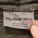Michael Stars 💕💕 Long Sleeve Open Shawl Cardigan Gray Shine Photo 2