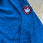 Canada Weather Gear Top Womens XL Heather Blue Athletic Outdoor Mock Neck Sport Photo 7