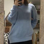 Aerie Blue Oversized Crewneck Sweater Photo 1