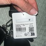 Lululemon NWT  Dual Pouch Wristlet- Cactus Leather - Black/Silver Photo 1